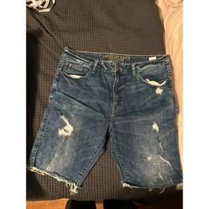 Men's American Eagle Distressed Jean Shorts - Size 36